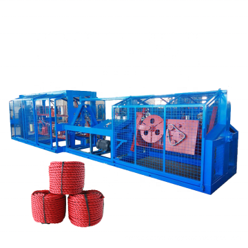 PP PE plastic rope making machine equipment